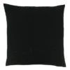 20"x20" Oversize Embroidered Maze Design Square Throw Pillow Cover Black - Saro Lifestyle