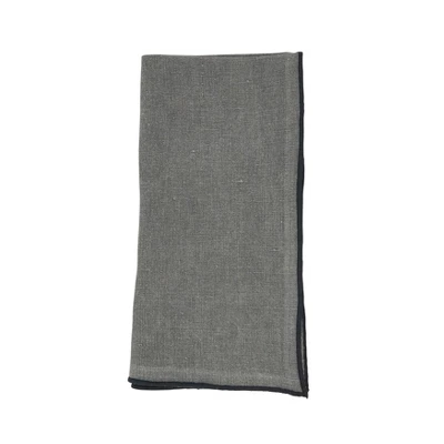 Saro Lifestyle Stitched Border Stonewashed Linen Napkins (Set Of 4) 14 Saro Lifestyle Stitched Border Stonewashed Linen Napkins (Set Of 4) - Image 14