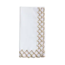 Saro Lifestyle Scalloped Edge Napkin (Set Of 4) 6 Saro Lifestyle Scalloped Edge Napkin (Set Of 4) -Saro Lifestyle GUEST 89311088 de65 4367 9aa5 0c396d79e365