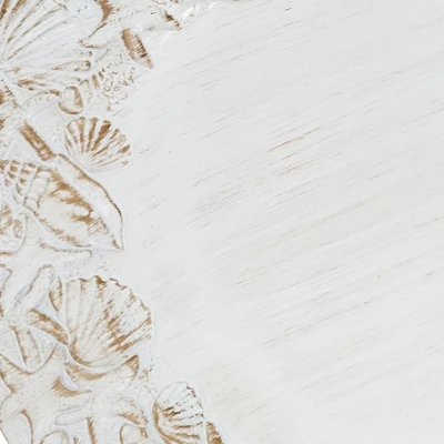Saro Lifestyle Sea Shell Embellished Charger Plate (Set Of 4) 3 Saro Lifestyle Sea Shell Embellished Charger Plate (Set Of 4) - Image 3
