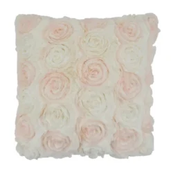 Saro Lifestyle Rose Wedding Cake Decorative Pillow Cover -Saro Lifestyle GUEST 8f1f03d3 edfc 47df 8572 a28c4da748e4