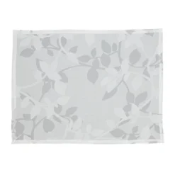 Saro Lifestyle Sheer Elegance Burnout Voile Vine Design Placemat (Set Of 4), White, 13"x19" -Saro Lifestyle GUEST 93c6e0e6 77f4 4ac1 973b f4a1b1356a1a
