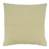Saro Lifestyle Stripe Design Woven Throw Pillow With Down Filling, 20", Beige