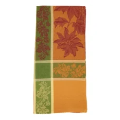 Saro Lifestyle Fall Festivity Jacquard Napkin (Set Of 4), 20", Orange -Saro Lifestyle GUEST 942af695 123e 4da7 9861 4e14eabc6160