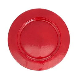 Saro Lifestyle Soft Glow Faux Mother Of Pearl Charger Plate (Set Of 4) -Saro Lifestyle GUEST 949a0797 ba7a 4abf 955a 902cb7dee091