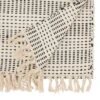 Saro Lifestyle Contemporary Dash Stripe Table Runner, Beige, 16"x72"