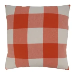 Saro Lifestyle Saro Lifestyle Pillow Cover With Buffalo Plaid Design -Saro Lifestyle GUEST 9994154b a0d1 45eb a62e c6860602d089