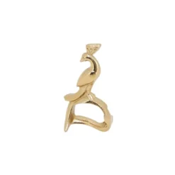 Saro Lifestyle Peacock Napkin Ring (Set Of 4) -Saro Lifestyle GUEST 9eb45c2d adfd 47f2 8571 d9f957d9041a