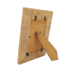 Saro Lifestyle Contemporary Wood And Slate Photo Frame