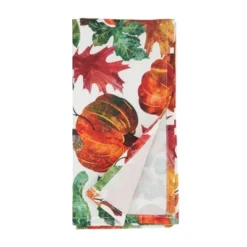 Saro Lifestyle Pumpkin Foliage Dinner Napkins (Set Of 4)
