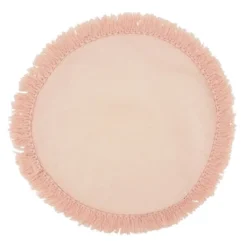 Saro Lifestyle Placemats With Stonewashed Fringed Design (Set Of 4) -Saro Lifestyle GUEST a438fe3e 5301 4800 84a0 49b416f1e606