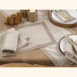 Saro Lifestyle Studded Placemat (Set Of 4)