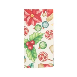 Saro Lifestyle Christmas Napkin (Set Of 4), 20", Multi -Saro Lifestyle GUEST a9d037fe 4ada 47b7 b92b 8f273f6844b0