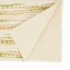 Saro Lifestyle Contemporary Stripe Woven Table Runner, 16"x72", Green