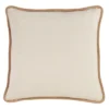 Saro Lifestyle Turkey Pillow - Poly Filled, 18" Square, Natural