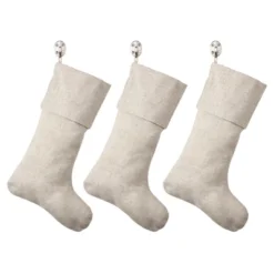 Saro Lifestyle Solid Color Toscana Christmas Stocking -Saro Lifestyle GUEST abbb4689 8689 416a 936b 9b06357ef533