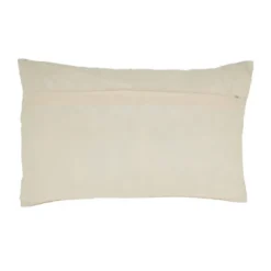 Saro Lifestyle Merry And Bright Beaded Christmas Trees Poly Filled Throw Pillow