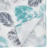 Saro Lifestyle Leaf Print Tablecloth, Mint, 50" X 70"