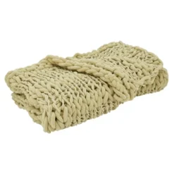 Saro Lifestyle Saro Lifestyle Chunky Knit Design Throw -Saro Lifestyle GUEST b3817212 62d8 43b7 b6ff fb69bf3ba3e7