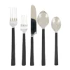 Saro Lifestyle Flat Handle Flatware (Set Of 5)