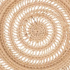 Saro Lifestyle Rustic Rattan Charger Plate (Set Of 4) -Saro Lifestyle GUEST b928036c 6f2e 4b55 b741 35b68d61d843