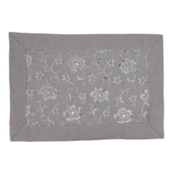 Saro Lifestyle Floral Design Placemats (Set Of 4) -Saro Lifestyle GUEST bd4f2bae 5ba2 444b b587 0227341568f4