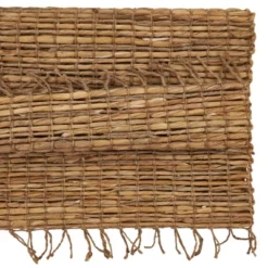 72" X 14" Water Hyacinth Dining Table Runner - Saro Lifestyle: Rattan Tablecloth Runner, Non-Woven Fabric, Spot Clean