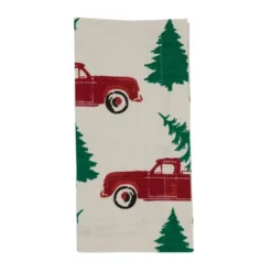 Saro Lifestyle Holiday Table Napkins With Christmas Truck Design (Set Of 4) 7 Saro Lifestyle Holiday Table Napkins With Christmas Truck Design (Set Of 4) -Saro Lifestyle GUEST c2d36425 855b 44d2 9a1a b53f91851f6c