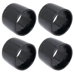 Saro Lifestyle Radiant Capiz Napkin Ring (Set Of 4)