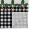 Saro Lifestyle Holly Design Buffalo Plaid Table Runner