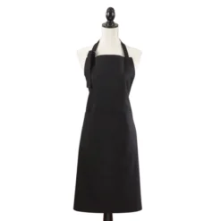 35"x28" Denim Classic Cuisine Cotton Cooking Apron - Saro Lifestyle -Saro Lifestyle GUEST c8367ae5 fc53 4389 bb59 cb6413d0d26f