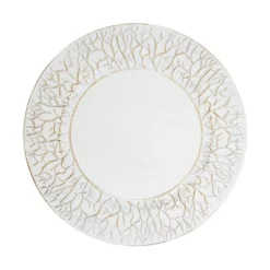 Saro Lifestyle Nature-Inspired Branch Edge Charger Plate (Set Of 4), 13"x13", Off-White -Saro Lifestyle GUEST ca64b340 f4ee 4dd1 8beb 37556975b740