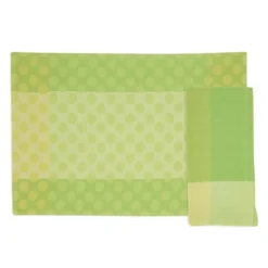 Saro Lifestyle Playful Polka Dot Placemat And Napkin Set -Saro Lifestyle GUEST cb526801 e21b 46f7 8b54 5da6507b0a79