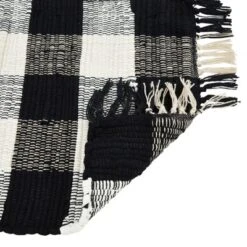 Saro Lifestyle Placemat With Buffalo Plaid Design (Set Of 4)