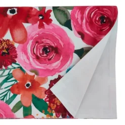 Saro Lifestyle Santa Monica Floral Runner