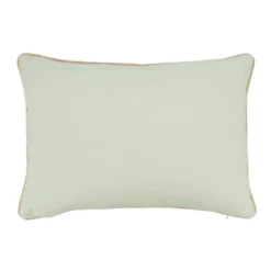 14"x20" Oversize Coral Design Lumbar Throw Pillow Cover - Saro Lifestyle