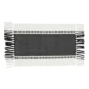 Saro Lifestyle Tassel Trimmed Stripe Placemat (Set Of 4)