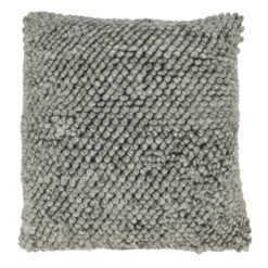 Saro Lifestyle Outdoor Oasis Tufted Down Filled Throw Pillow, Gray, 20"x20" -Saro Lifestyle GUEST e772a4a0 39aa 4b6a 92cc 793c588ddb01 1