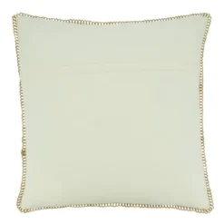 20"x20" Oversize Octopus Design Square Throw Pillow Cover Navy Blue - Saro Lifestyle