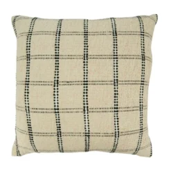Saro Lifestyle Checker Decorative Pillow Cover -Saro Lifestyle GUEST ef8bdeba 6a69 4594 b09c 1ad53998af7b