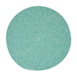 Saro Lifestyle Stripes Of Mint Placemat (Set Of 4)