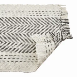 Saro Lifestyle Table Mats With Kantha Stitch Design (Set Of 4)