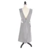 35"x28" Two Pocket Front Crossback Linen Cooking Apron - Saro Lifestyle