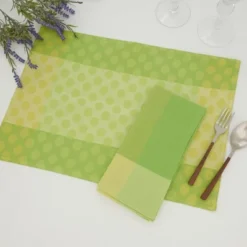 Saro Lifestyle Playful Polka Dot Placemat And Napkin Set -Saro Lifestyle GUEST f4032fa2 a2df 4c28 9e29 05b9ffe8ba33