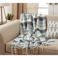 Saro Lifestyle Striped Design Throw -Saro Lifestyle GUEST f58deecc ab8d 4e1b 8efa ebe99486725f