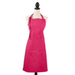 35"x28" Denim Classic Cuisine Cotton Cooking Apron - Saro Lifestyle -Saro Lifestyle GUEST fb0141cd ba6a 4422 85e6 5e52d2cf88a6