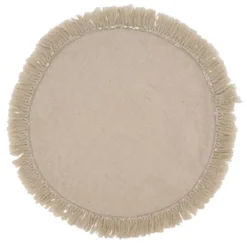 Saro Lifestyle Placemats With Stonewashed Fringed Design (Set Of 4) -Saro Lifestyle GUEST fe04a2e6 1806 46b8 b4df 82cd70fc5fbc