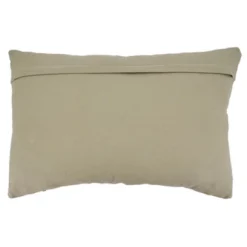 Saro Lifestyle Saro Lifestyle Thin Stripe Design Cotton Pillow Cover