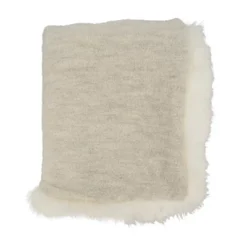 Saro Lifestyle Wildly Cozy Llama Fur Throw Blanket With Lamb Fur Border -Saro Lifestyle GUEST ffaa8e08 6bbd 432a 9a76 6fca26a860fe